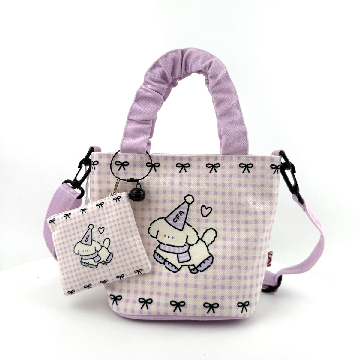 In-Stock New Small Cloth Bag Ins Cute Cartoon Women's Summer Cloth Bag Handbag Casual Tote Bag Upgrade