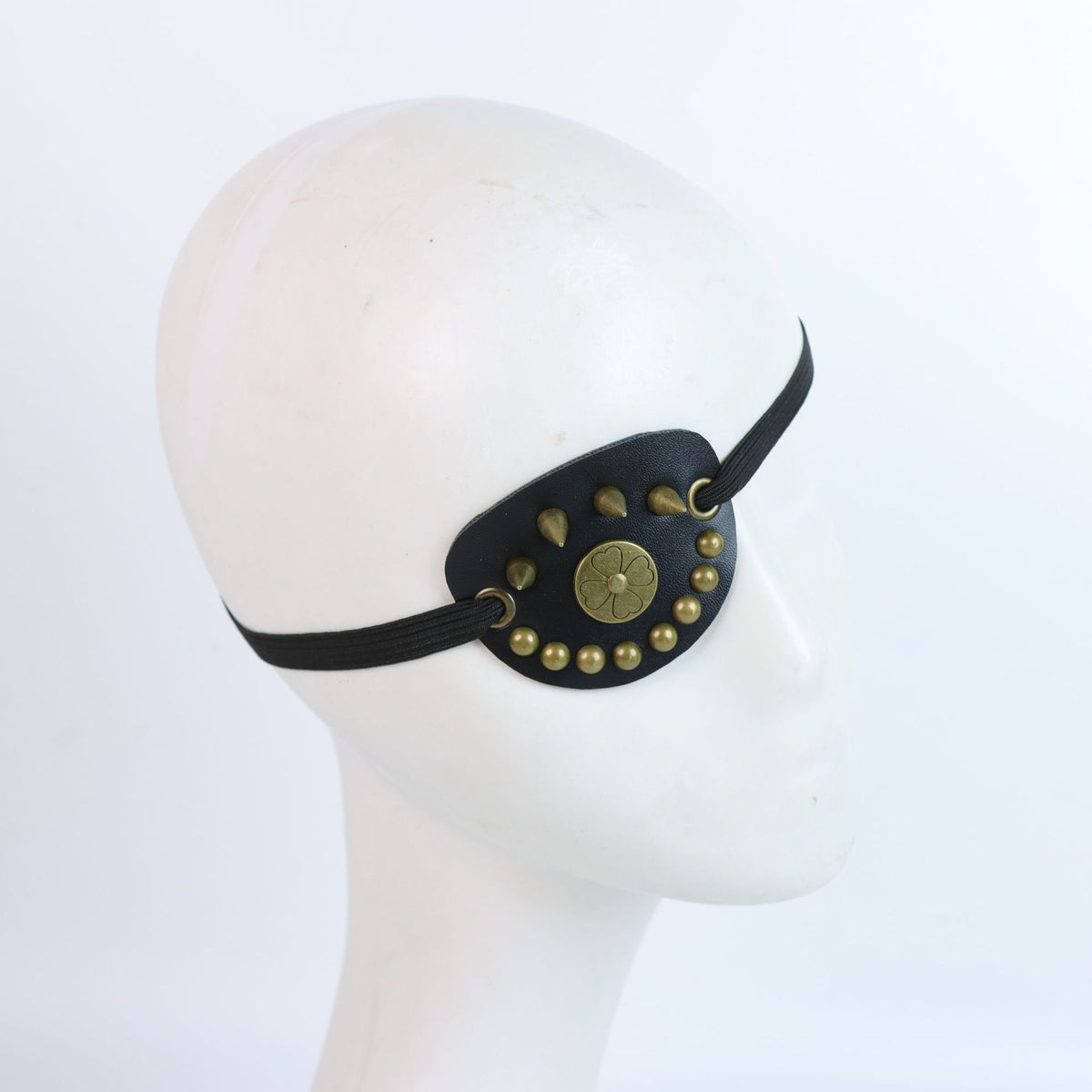 Halloween Pirates of the Caribbean Single Eye Mask Vintage Leather Single Eye Mask Medieval Gothic Single Eye Mask