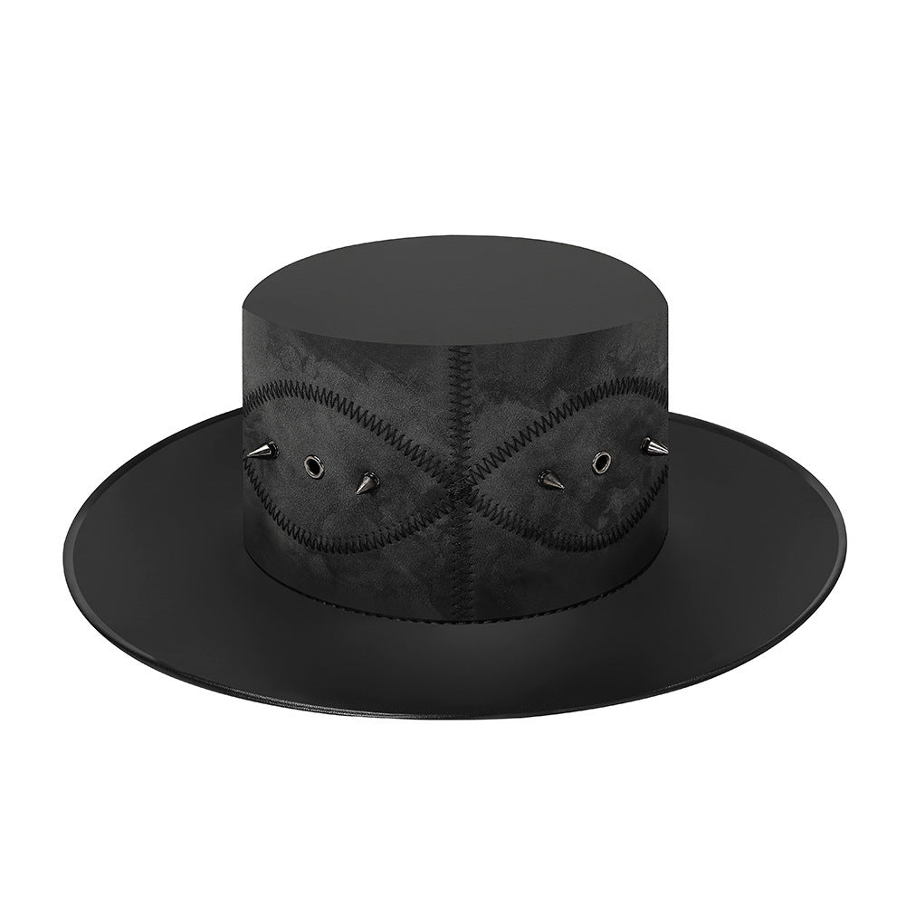 Halloween European and American Punk Plague Doctor Unisex Magic Hat Gentleman Hat Female Holiday Party Prom Props