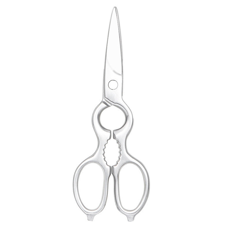 Stainless Steel Kitchen Scissors Yangjiang Knife Scissors All Steel Sanding Multi-use Gourd-shaped Strong Chicken Bone Scissors Kitchen Scissors