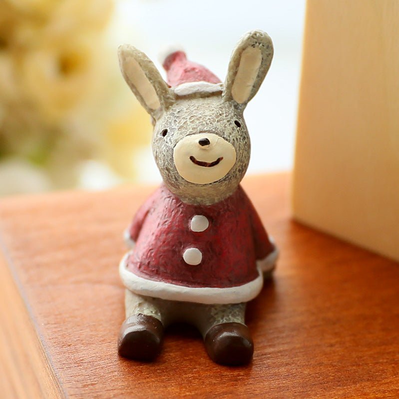 Christmas Decorations Christmas Tree Ornaments Decorative Props Scene Layout Simulation Elk Doll Christmas Ornaments