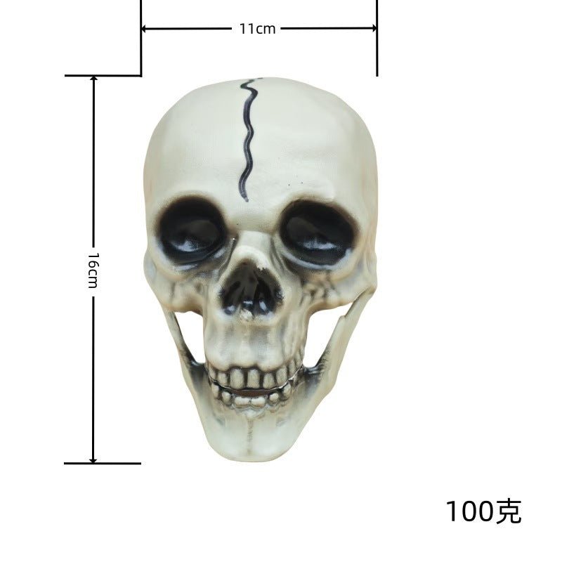 Simulation Skull Halloween Props Horror Haunted Head Bar Haunted House Chamber Atmosphere Decoration