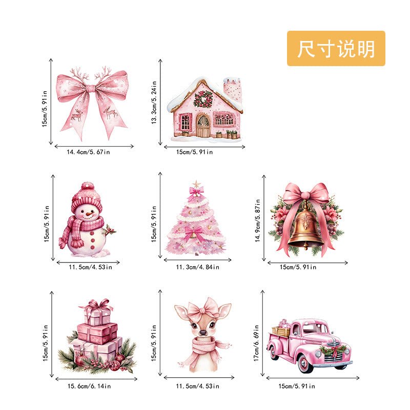 Amazon New Product Party Supplies Christmas Flag Set Christmas Garland Banner Venue Decoration