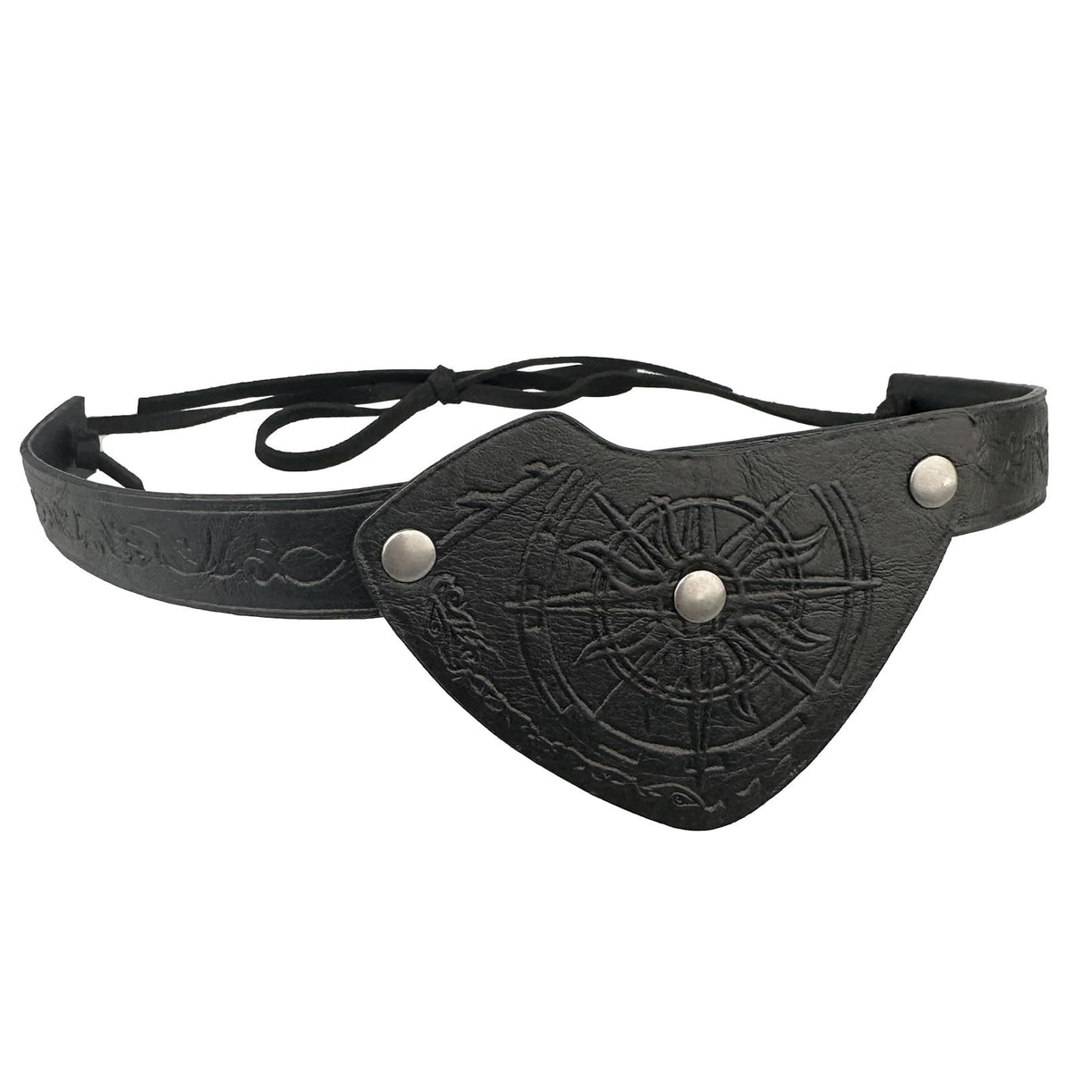 Halloween Pirates of the Caribbean Single Eye Mask Vintage Leather Single Eye Mask Medieval Gothic Single Eye Mask