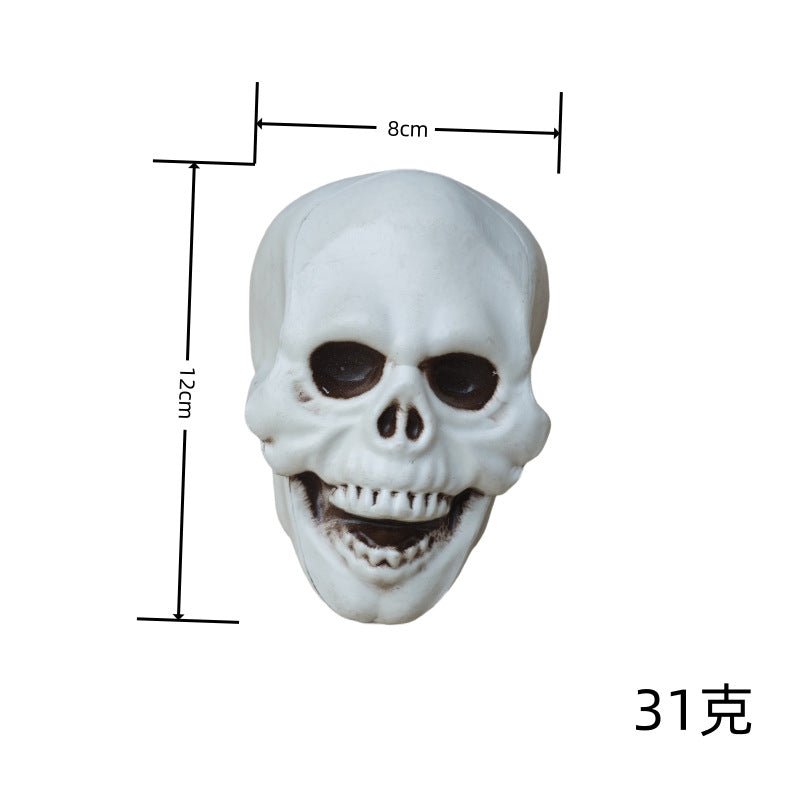Simulation Skull Halloween Props Horror Haunted Head Bar Haunted House Chamber Atmosphere Decoration