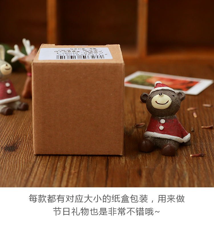 Christmas Decorations Christmas Tree Ornaments Decorative Props Scene Layout Simulation Elk Doll Christmas Ornaments
