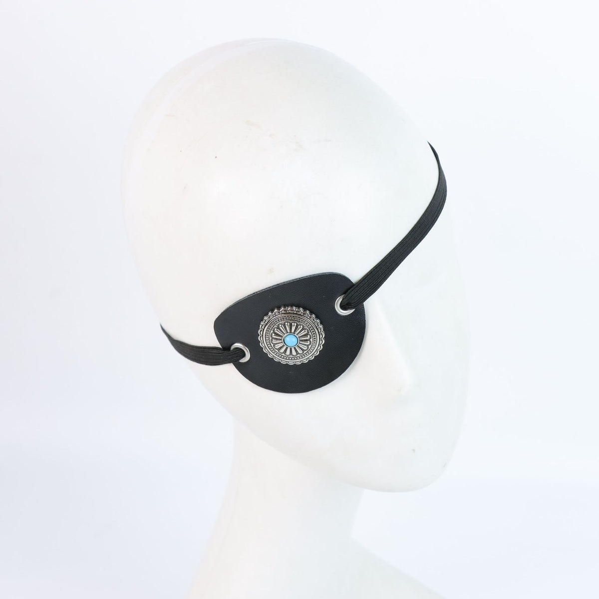 Halloween Pirates of the Caribbean Single Eye Mask Vintage Leather Single Eye Mask Medieval Gothic Single Eye Mask