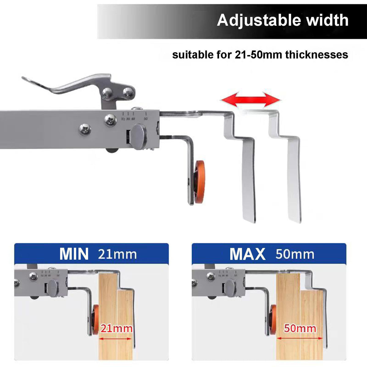 In-Stock Amazon New Adjustable Drawer Fixing Clamp