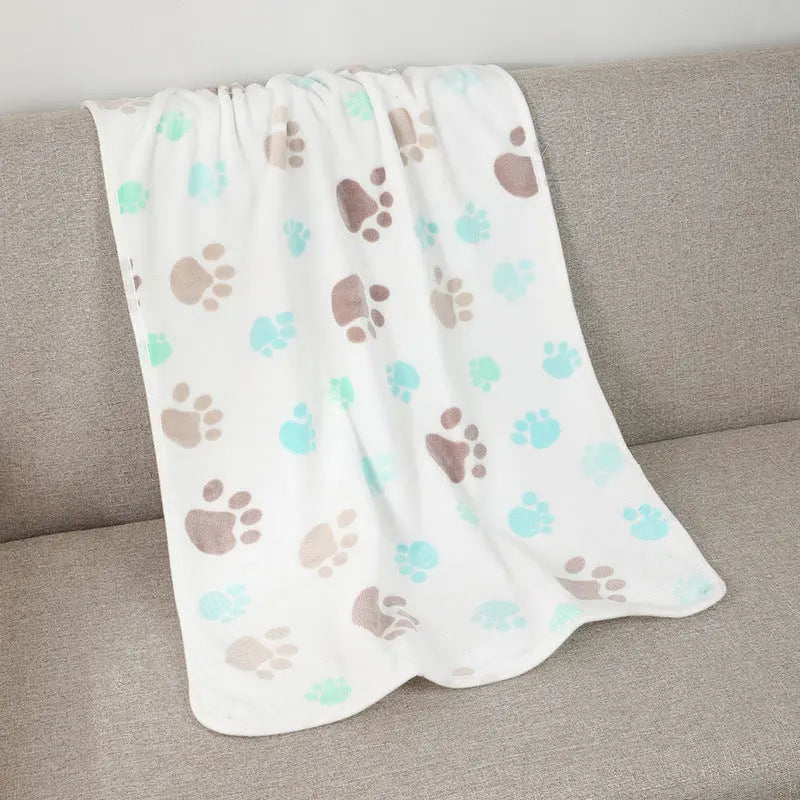 Cross-border pet blanket mat cat and dog flannel blanket autumn and winter warm blanket pet sleeping mat wholesale Kasa & Pet
