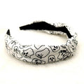 Cross-border wholesale Amazon Halloween pumpkin knotted hairband high cranial top headband hairpin high sense hair cave hair accessories