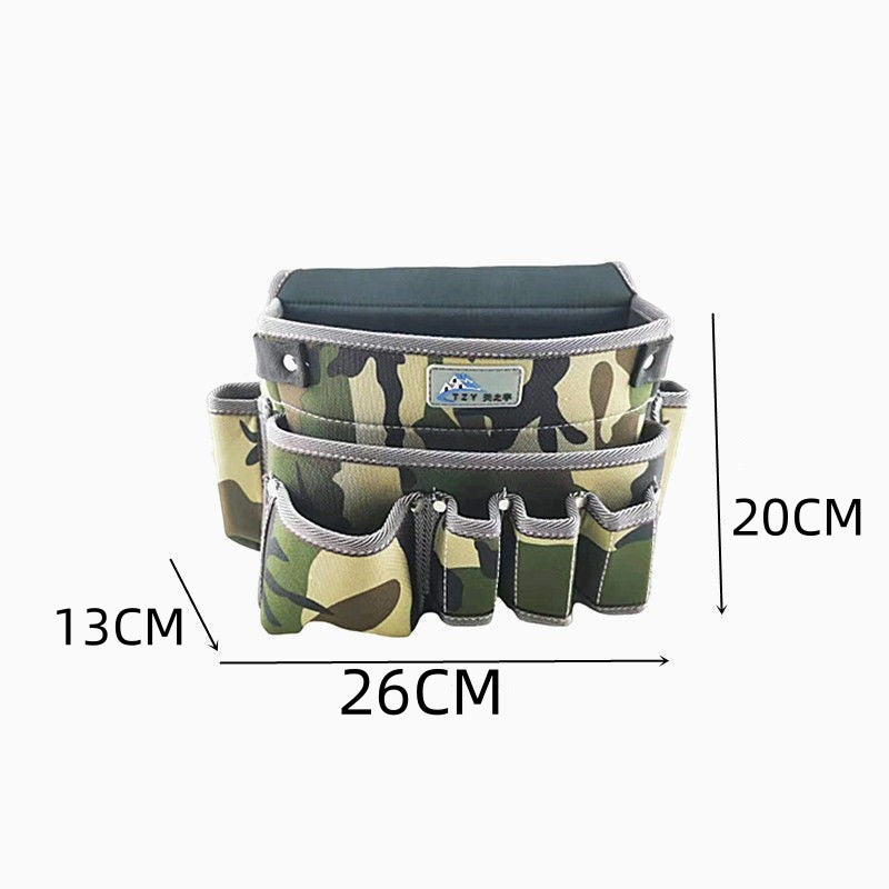 Wallpaper wallpaper tool kit woodworking nail pocket nail bag wear-resistant waist bag nail bag multi-functional waist bag tool kit