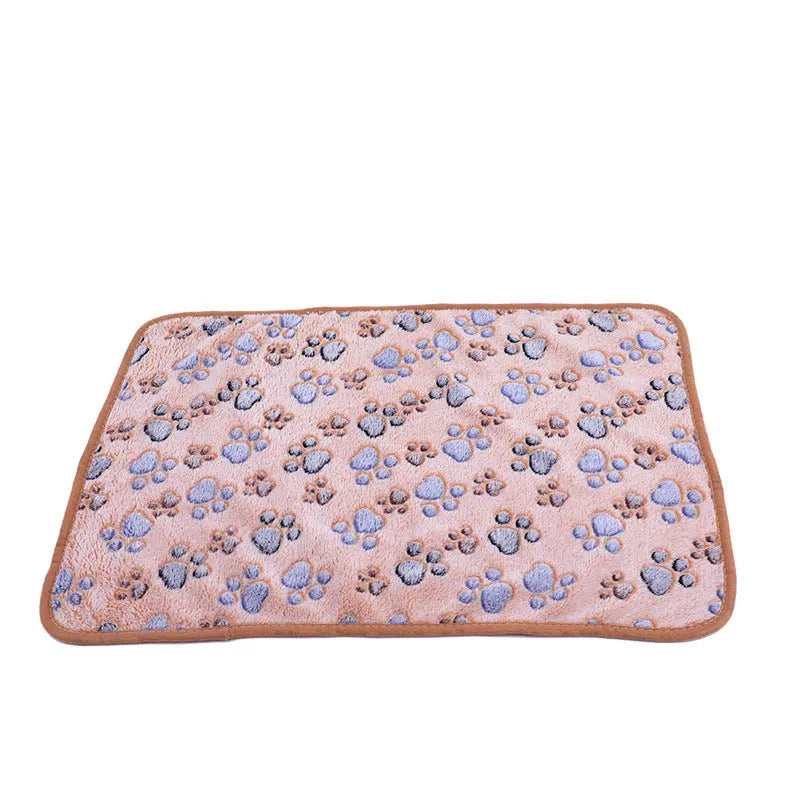 Cross-border pet blanket mat cat and dog flannel blanket autumn and winter warm blanket pet sleeping mat wholesale Kasa & Pet