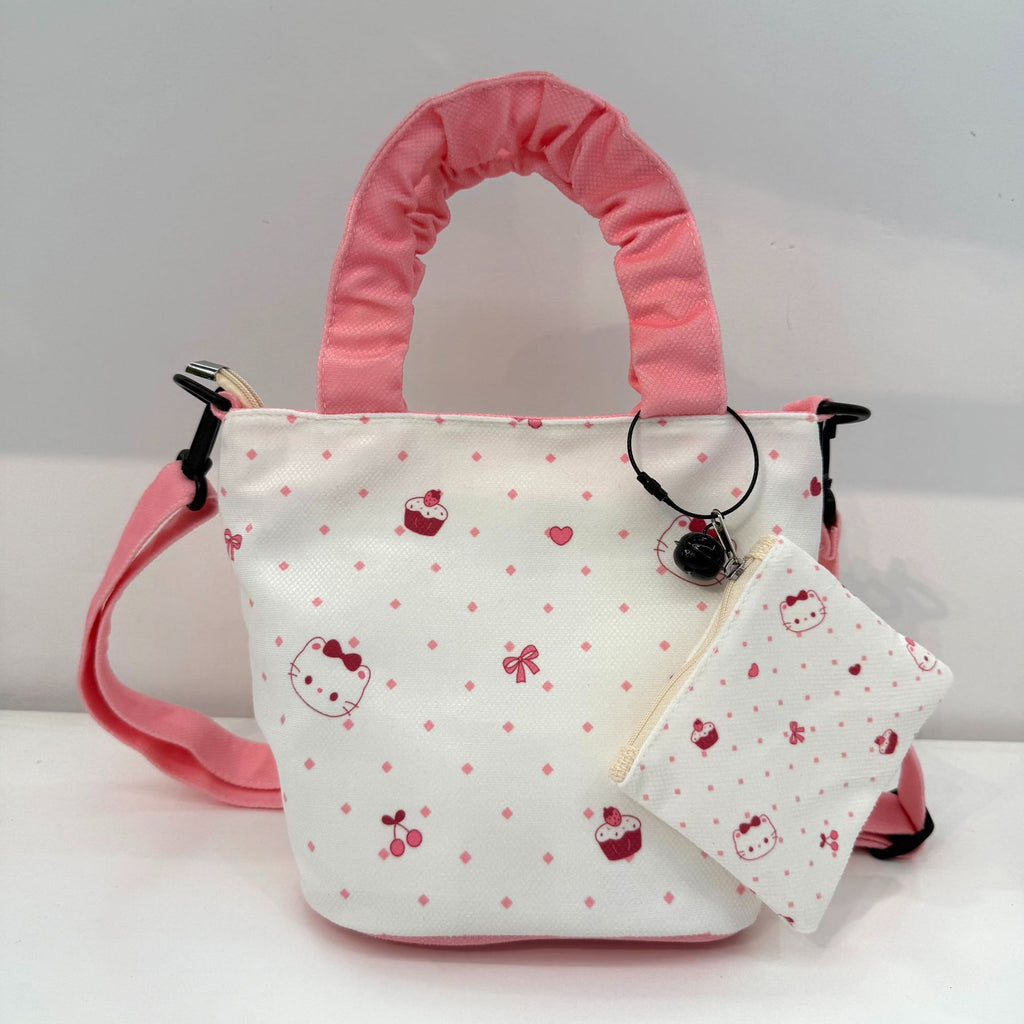 In-Stock New Small Cloth Bag Ins Cute Cartoon Women's Summer Cloth Bag Handbag Casual Tote Bag Upgrade