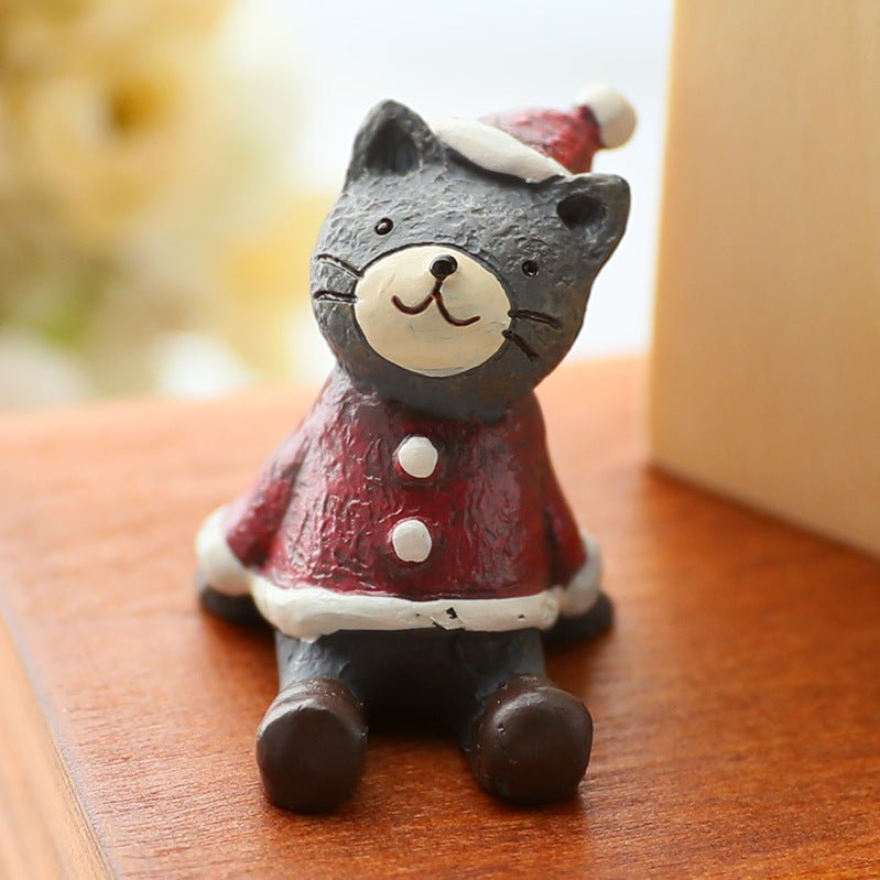 Christmas Decorations Christmas Tree Ornaments Decorative Props Scene Layout Simulation Elk Doll Christmas Ornaments