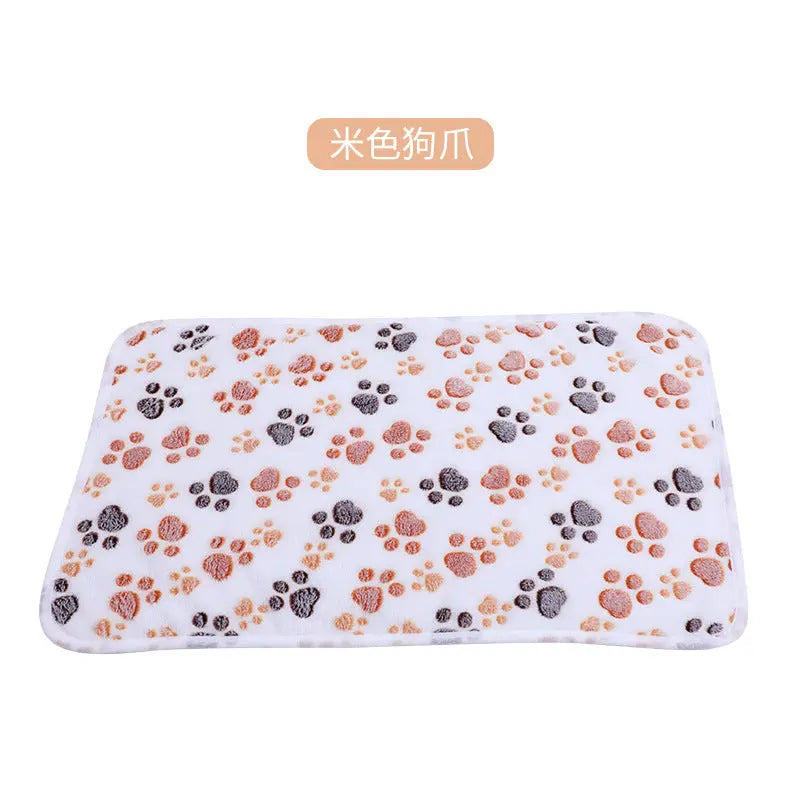 Cross-border pet blanket mat cat and dog flannel blanket autumn and winter warm blanket pet sleeping mat wholesale Kasa & Pet