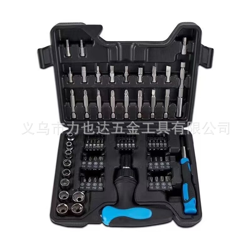 Multi-function ratchet screwdriver wholesale head sleeve combination set one-word cross universal tool Precision screwdriver