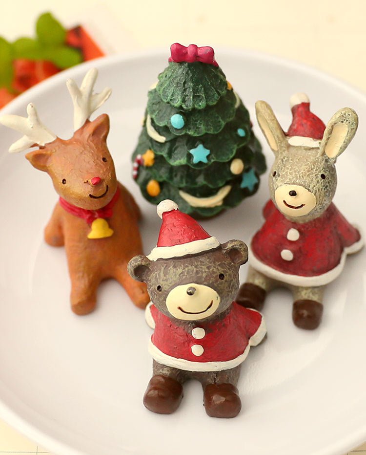 Christmas Decorations Christmas Tree Ornaments Decorative Props Scene Layout Simulation Elk Doll Christmas Ornaments