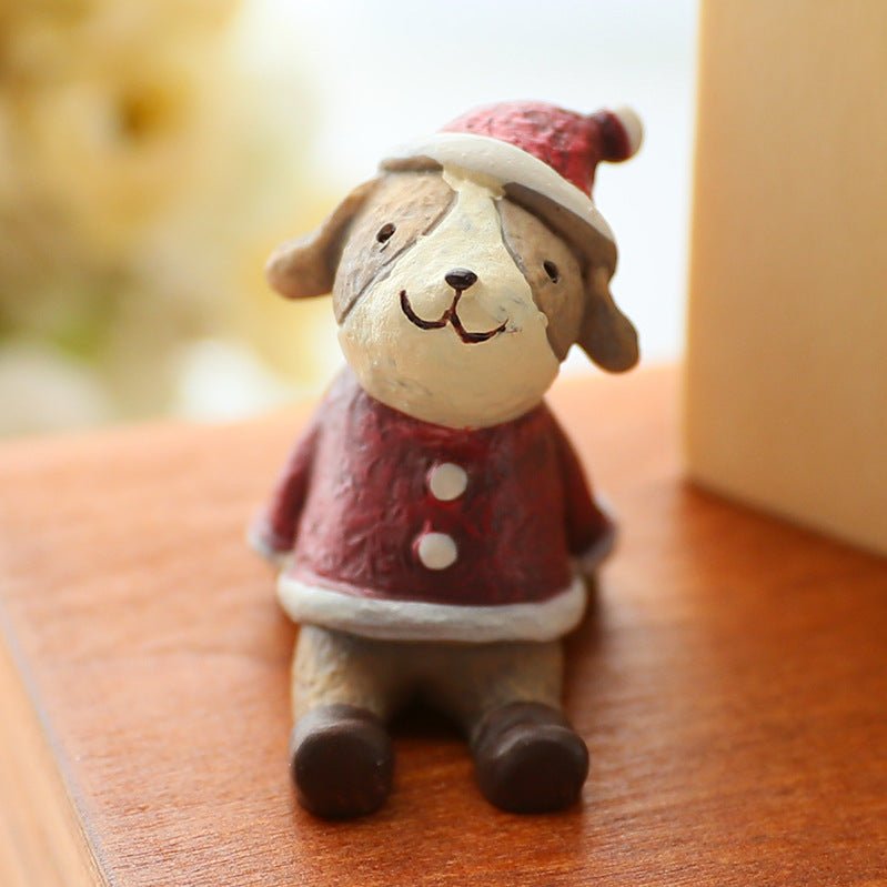 Christmas Decorations Christmas Tree Ornaments Decorative Props Scene Layout Simulation Elk Doll Christmas Ornaments