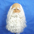 European and American Christmas Series Export Cos Wig Manufacturer Santa Claus Role-Playing Christmas Curly Beard Props