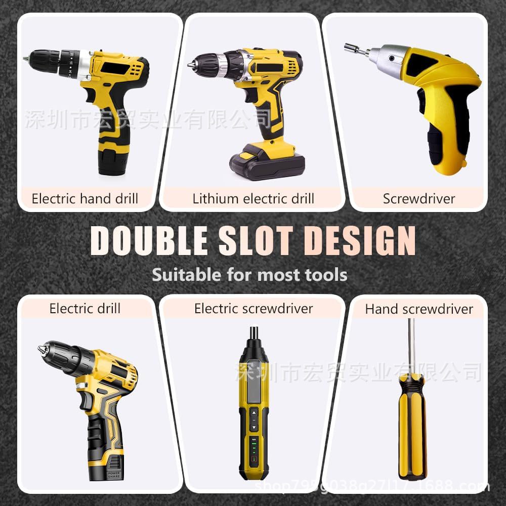 K5 anti-impact non-slip batch head with threaded cross strong magnetic drill starting head super hard hexagonal suit electric screwdriver
