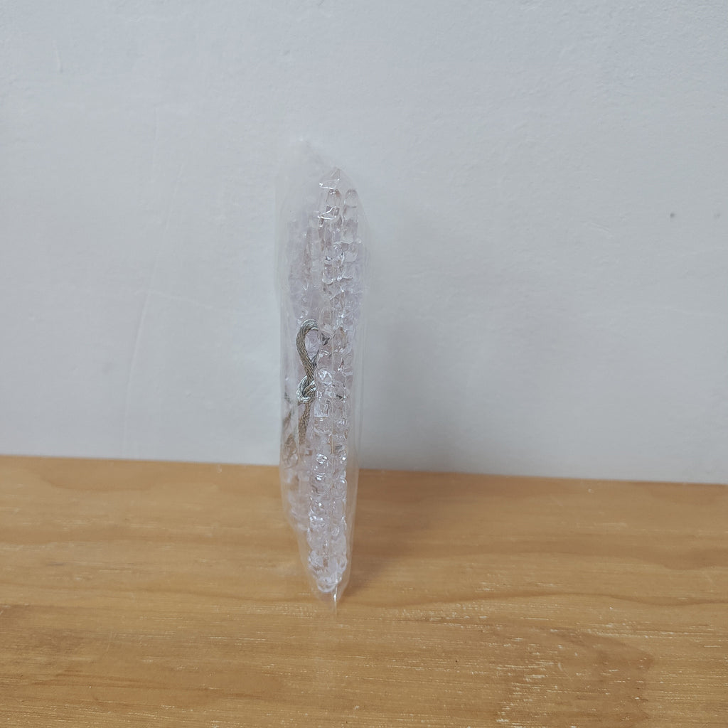 Simulação de Natal Icicles acrílicos, ornamento de Natal, gelo falso para festa de inverno, decoração de ano novo, 15cm, 6 peças