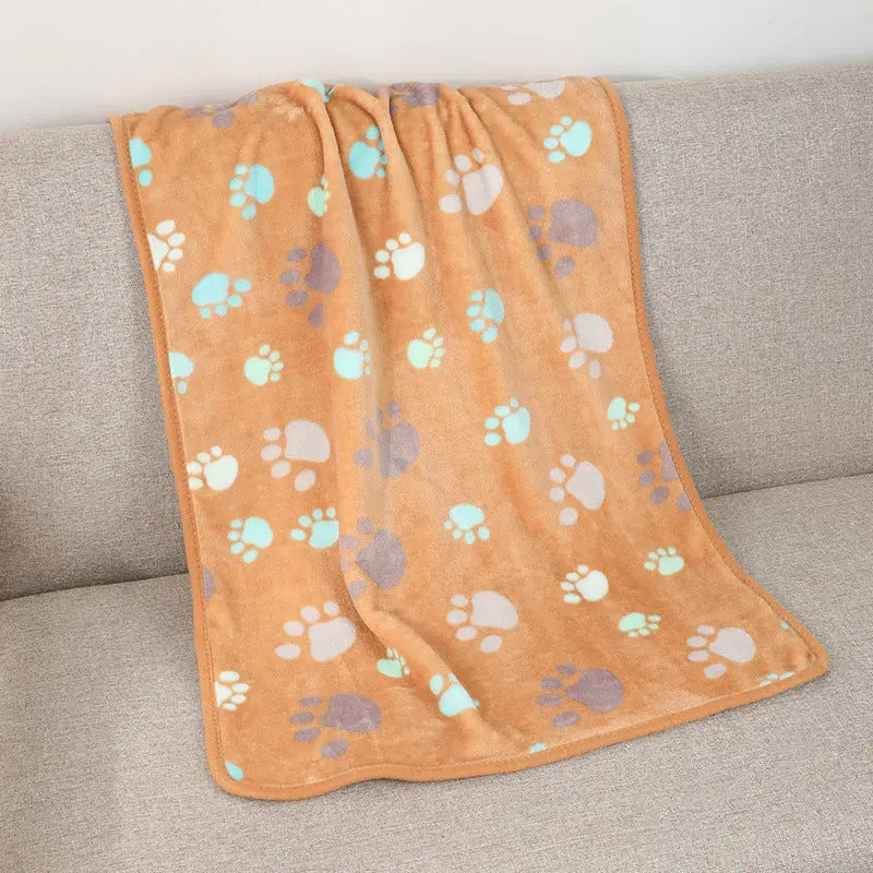 Cross-border pet blanket mat cat and dog flannel blanket autumn and winter warm blanket pet sleeping mat wholesale Kasa & Pet