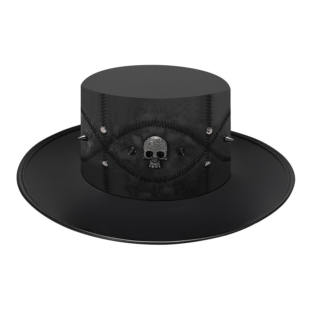 Halloween European and American Punk Plague Doctor Unisex Magic Hat Gentleman Hat Female Holiday Party Prom Props