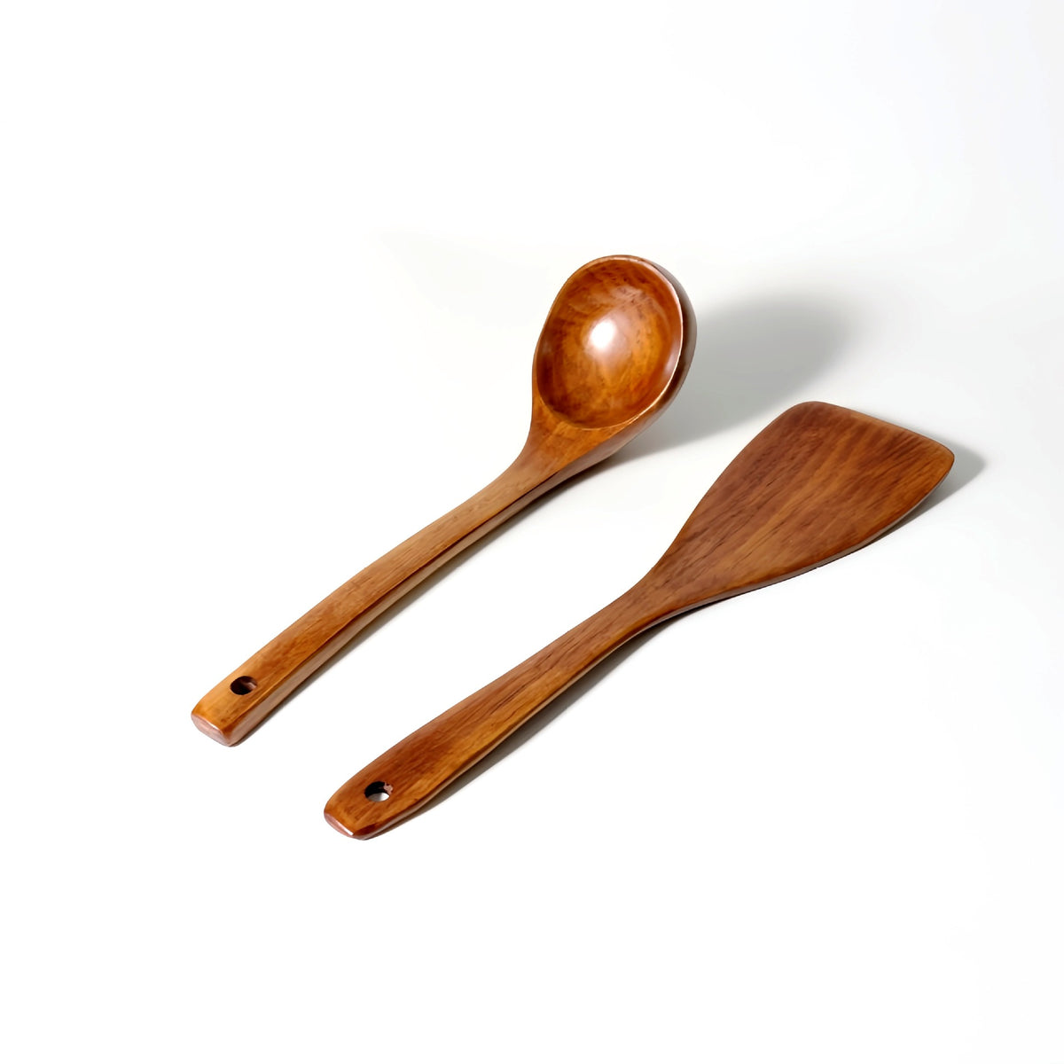 Non-Stick Pan Special Spatula for Cooking, Household Spatula, Wooden Spatula, Wooden Spoon, Rice Spoon, Wooden Spatula, Kitchen Utensils Spatula - Kasa & Pet