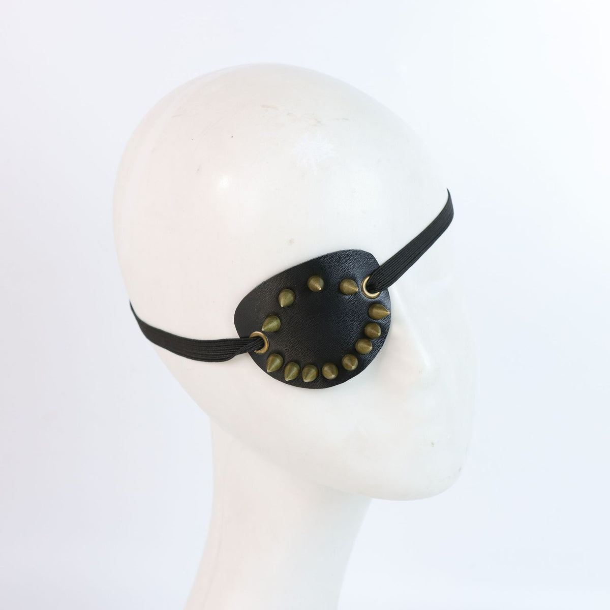 Halloween Pirates of the Caribbean Single Eye Mask Vintage Leather Single Eye Mask Medieval Gothic Single Eye Mask