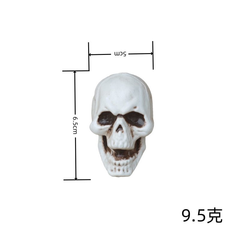 Simulation Skull Halloween Props Horror Haunted Head Bar Haunted House Chamber Atmosphere Decoration