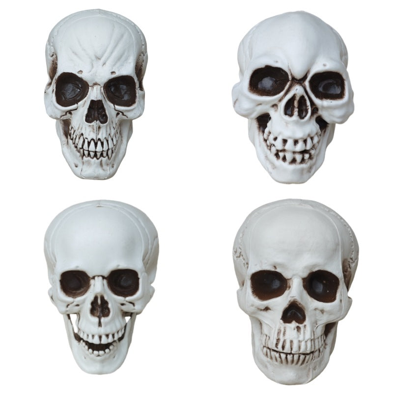 Simulation Skull Halloween Props Horror Haunted Head Bar Haunted House Chamber Atmosphere Decoration