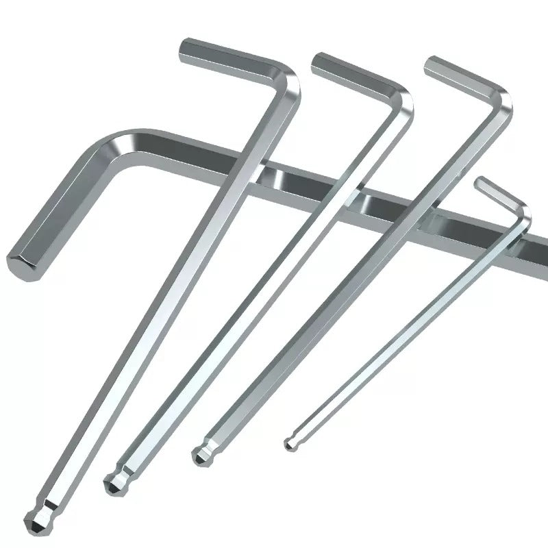 Factory direct high hard alloy S2 Allen wrench set hexagonal multifunctional boxed screwdriver set tool