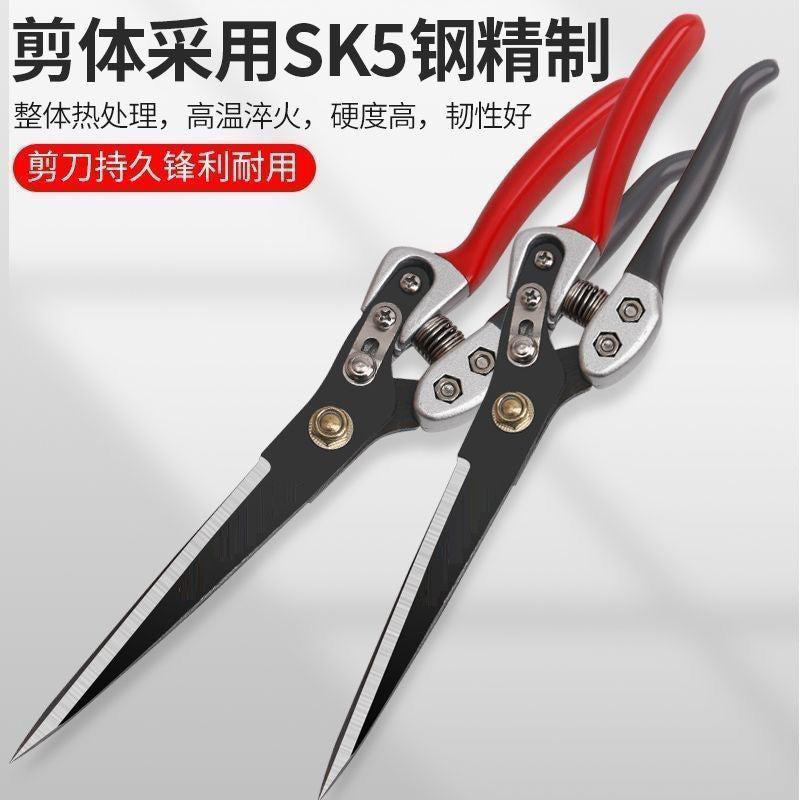 High-End New Sk-5 Steel Large Spring Scissors Handmade Scissors Rabbit Hair Manual Scissors Wool Scissors