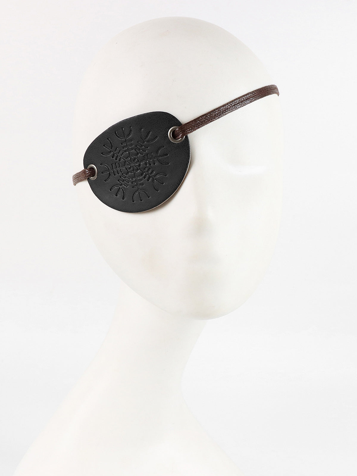 Halloween Pirates of the Caribbean Single Eye Mask Vintage Leather Single Eye Mask Medieval Gothic Single Eye Mask