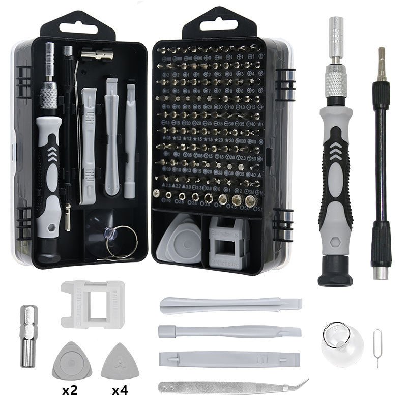 Multifunctional Screwdriver Set 115-in-1 Plum Blossom Screwdriver Combination Screwdriver Mobile Phone Computer Precision Repair Tool