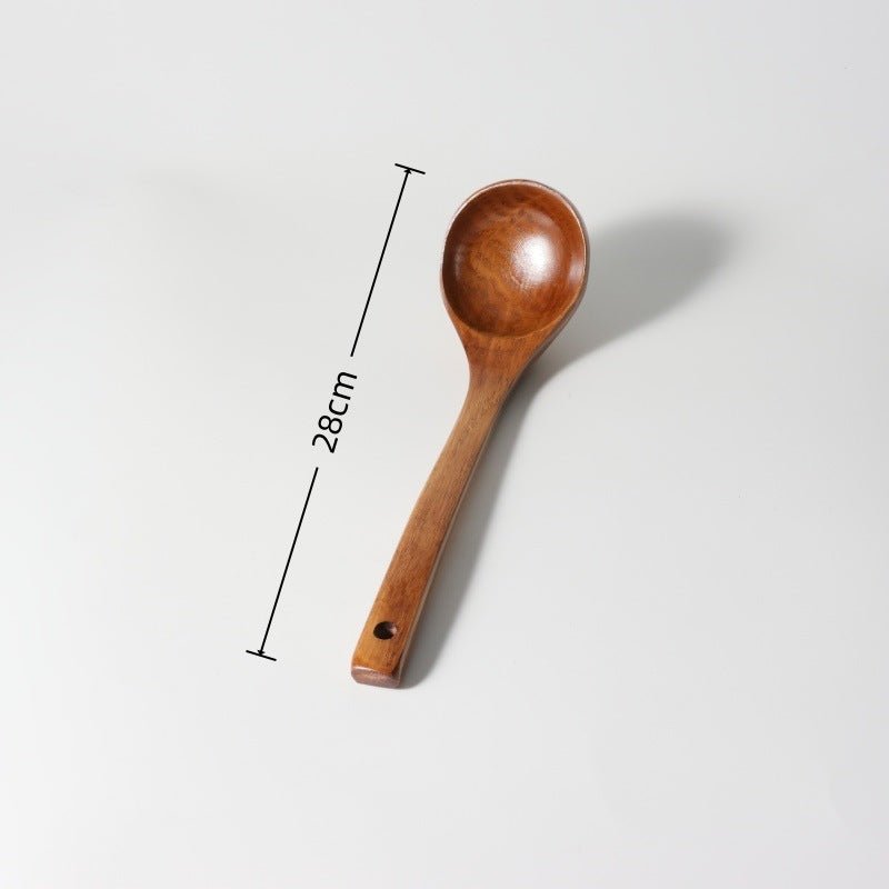 Non-Stick Pan Special Spatula for Cooking, Household Spatula, Wooden Spatula, Wooden Spoon, Rice Spoon, Wooden Spatula, Kitchen Utensils Spatula - Kasa & Pet