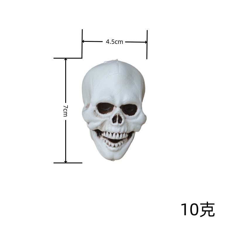 Simulation Skull Halloween Props Horror Haunted Head Bar Haunted House Chamber Atmosphere Decoration