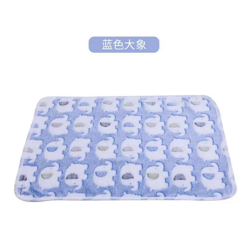 Cross-border pet blanket mat cat and dog flannel blanket autumn and winter warm blanket pet sleeping mat wholesale Kasa & Pet