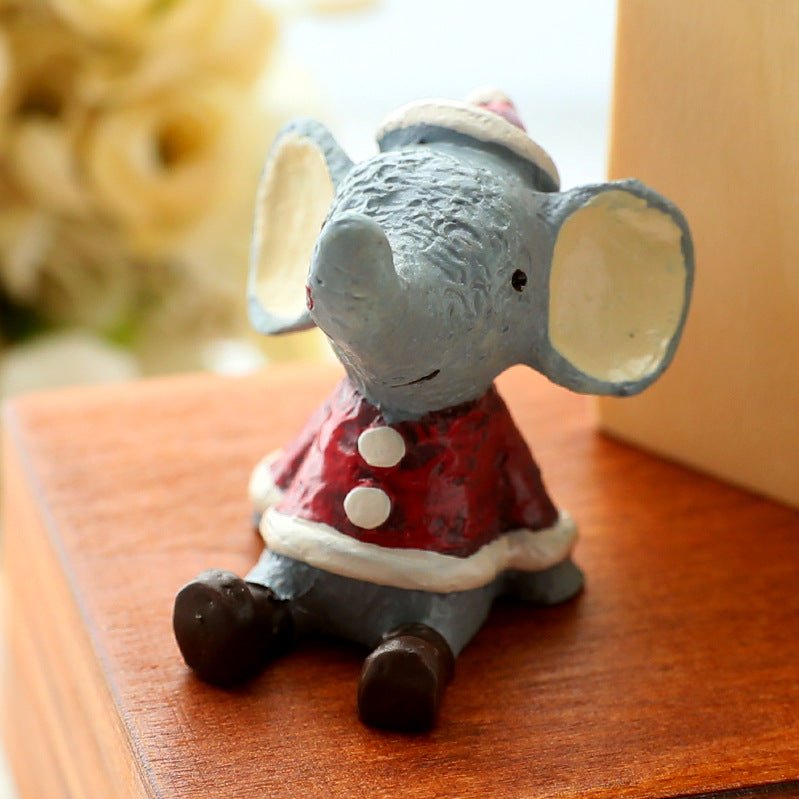 Christmas Decorations Christmas Tree Ornaments Decorative Props Scene Layout Simulation Elk Doll Christmas Ornaments