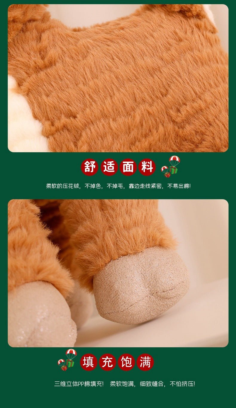 Cross-border Christmas Tree plush toy elk doll pillow Christmas holiday decoration Christmas gift wholesale