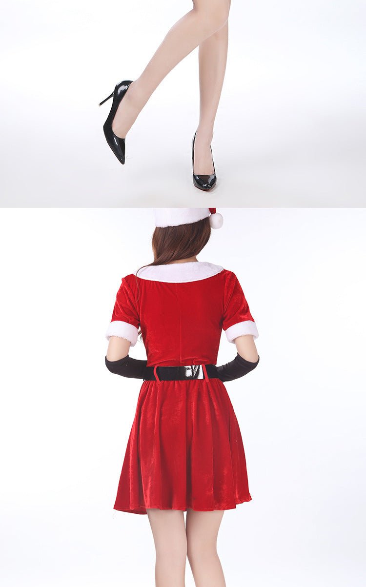Pinxian manufacturers Christmas costume Halloween Christmas costume stage performance costume Christmas costume SD-142