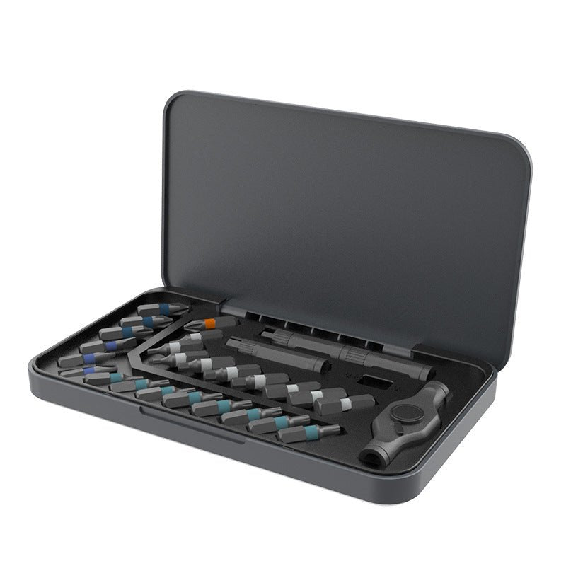 Multifunctional Ratchet Screwdriver Set 40-in-1 S2 Steel Strong Magnetic Screwdriver Household Tool Combination Set Customized