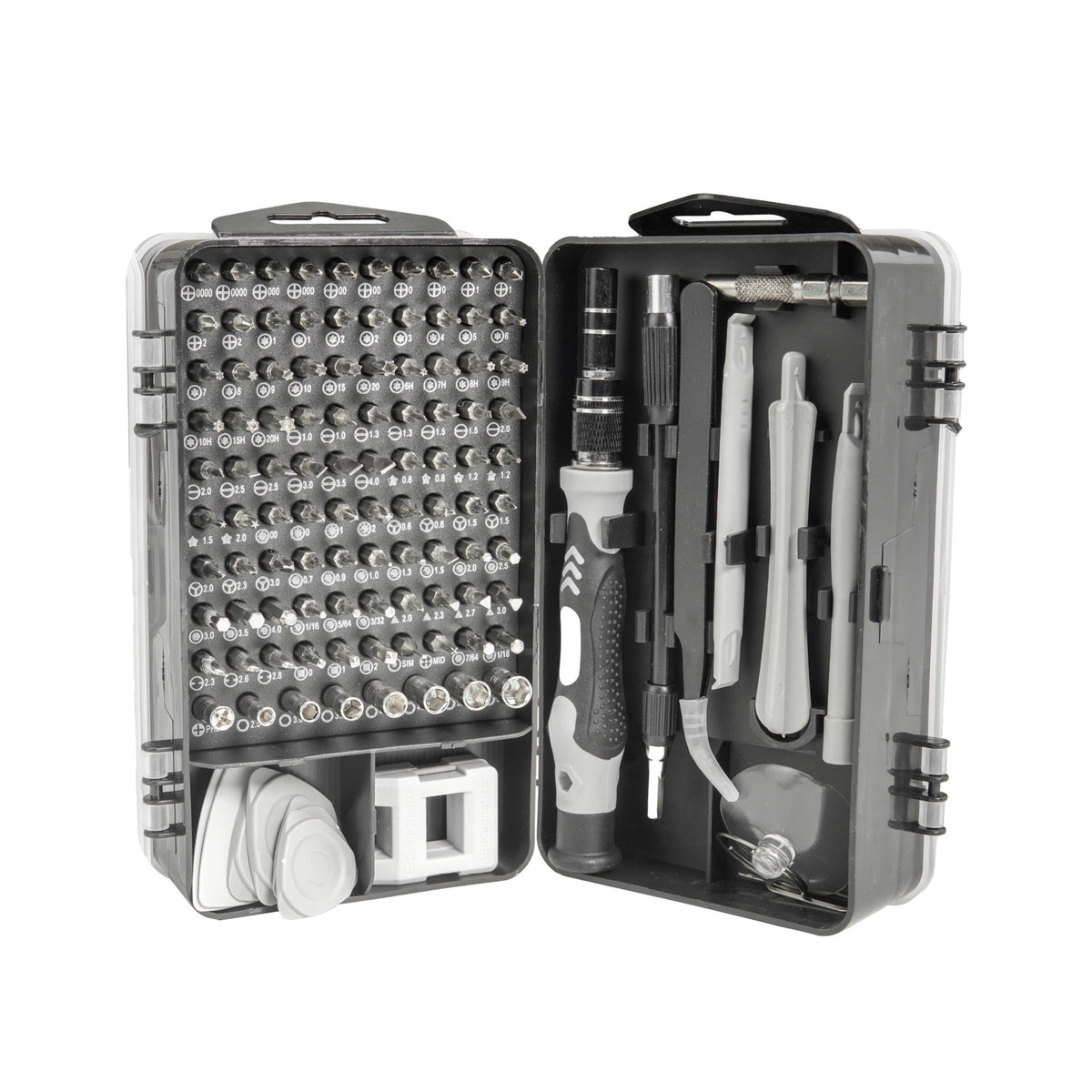 Hardware Clock 115-in-1 Screwdriver Set Crv Material Cross-Border Wholesale Disassembly Tool Set