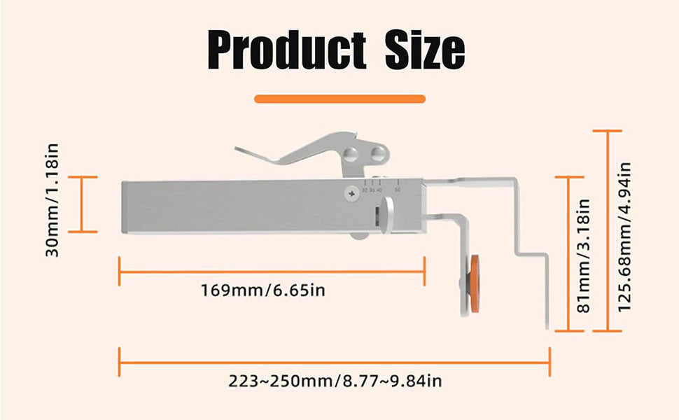 In-Stock Amazon New Adjustable Drawer Fixing Clamp