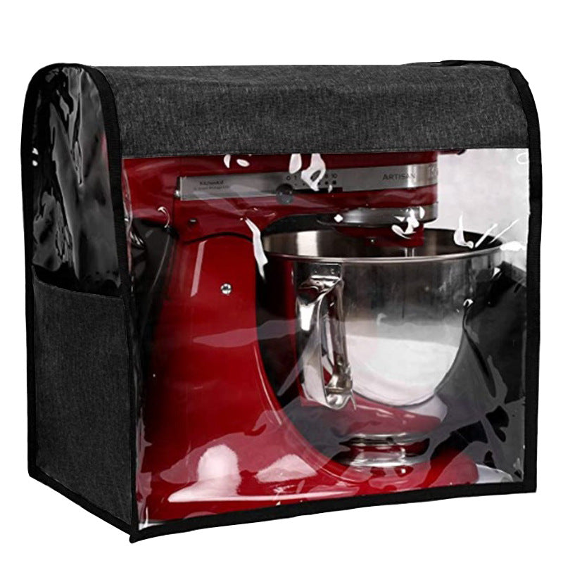 A generation of mixer dust cover kitchen auxiliary appliances waterproof cover with transparent film Vertical mixer cover