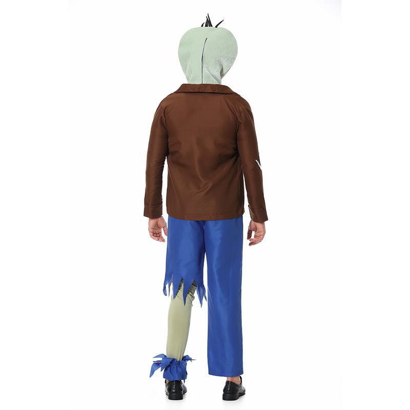 Parent-Child Clothing for Girls Adult Halloween Plants Vs. Zombies Anthropomorphic Doll Role-Playing Clothing Stage Performance Clothing