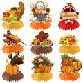 Cross-Border Autum New Thanksgiving Party Give Thanks Flag Harvest Festival Turkey Pumpkin Decoration Banner