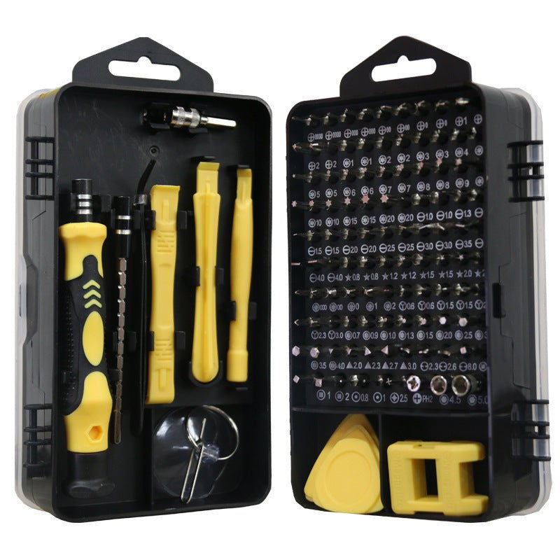 Multifunctional Screwdriver Set 115-in-1 Plum Blossom Screwdriver Combination Screwdriver Mobile Phone Computer Precision Repair Tool