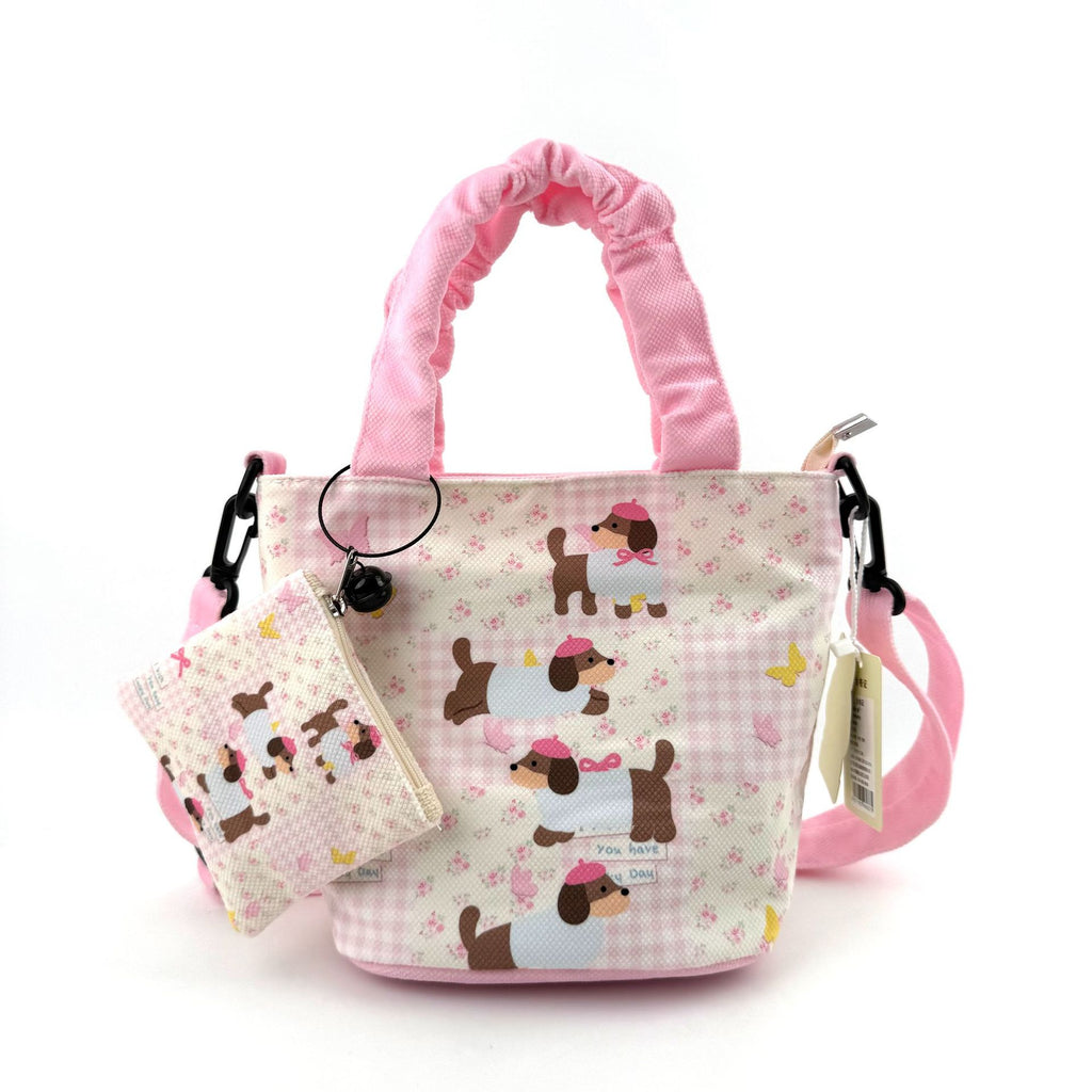 In-Stock New Small Cloth Bag Ins Cute Cartoon Women's Summer Cloth Bag Handbag Casual Tote Bag Upgrade