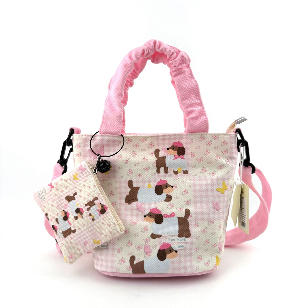In-Stock New Small Cloth Bag Ins Cute Cartoon Women's Summer Cloth Bag Handbag Casual Tote Bag Upgrade